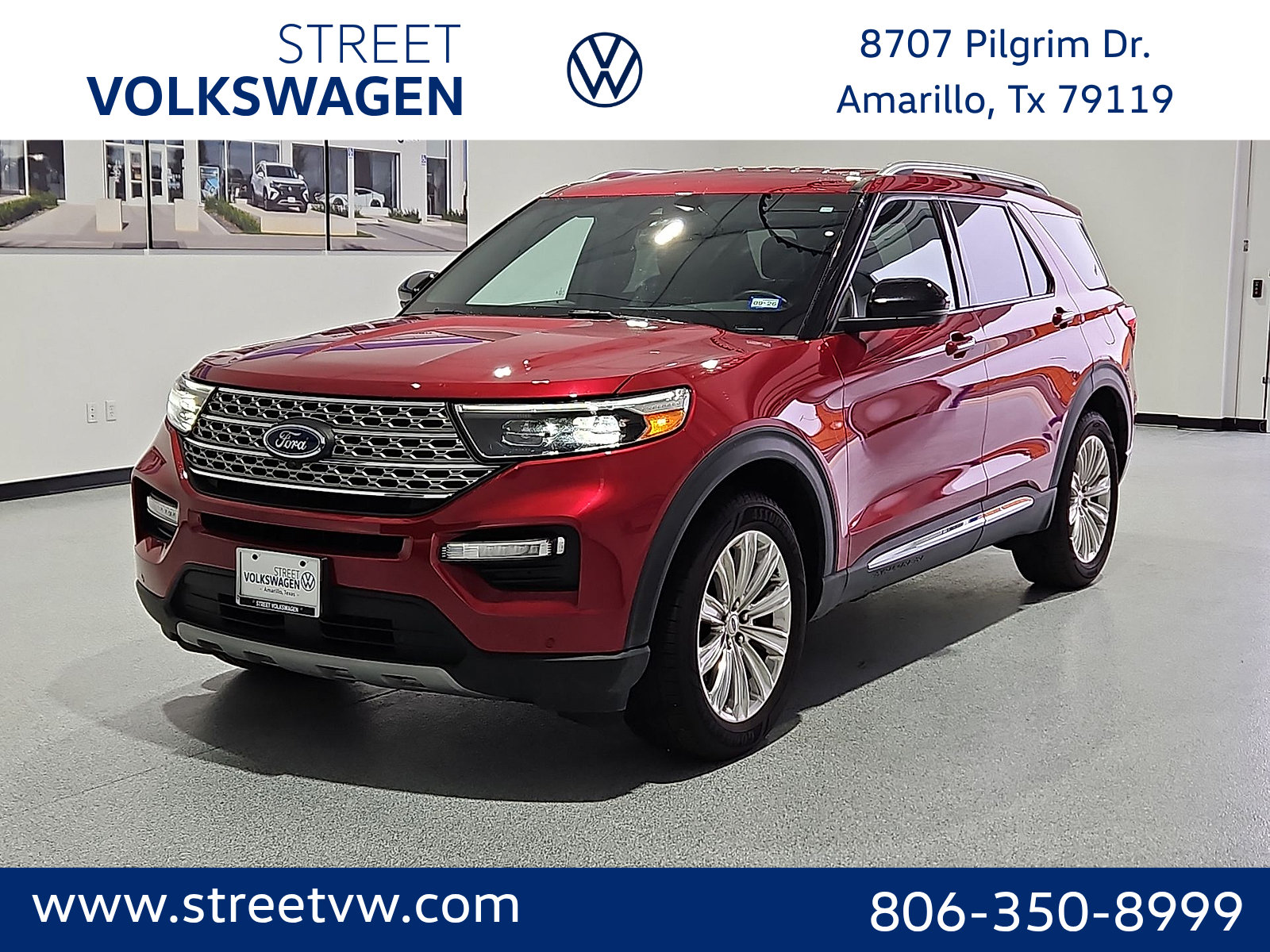 Used 2020 Ford Explorer Limited w/ Class III Trailer Tow Package