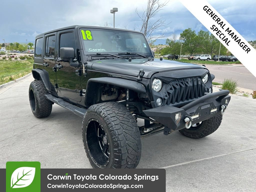 Used 2018 Jeep Wrangler Unlimited Sport S
