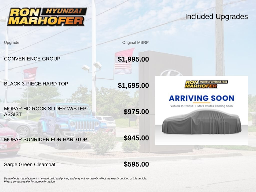Used 2024 Jeep Wrangler Unlimited w/ Convenience Group AWD/4WD image 2