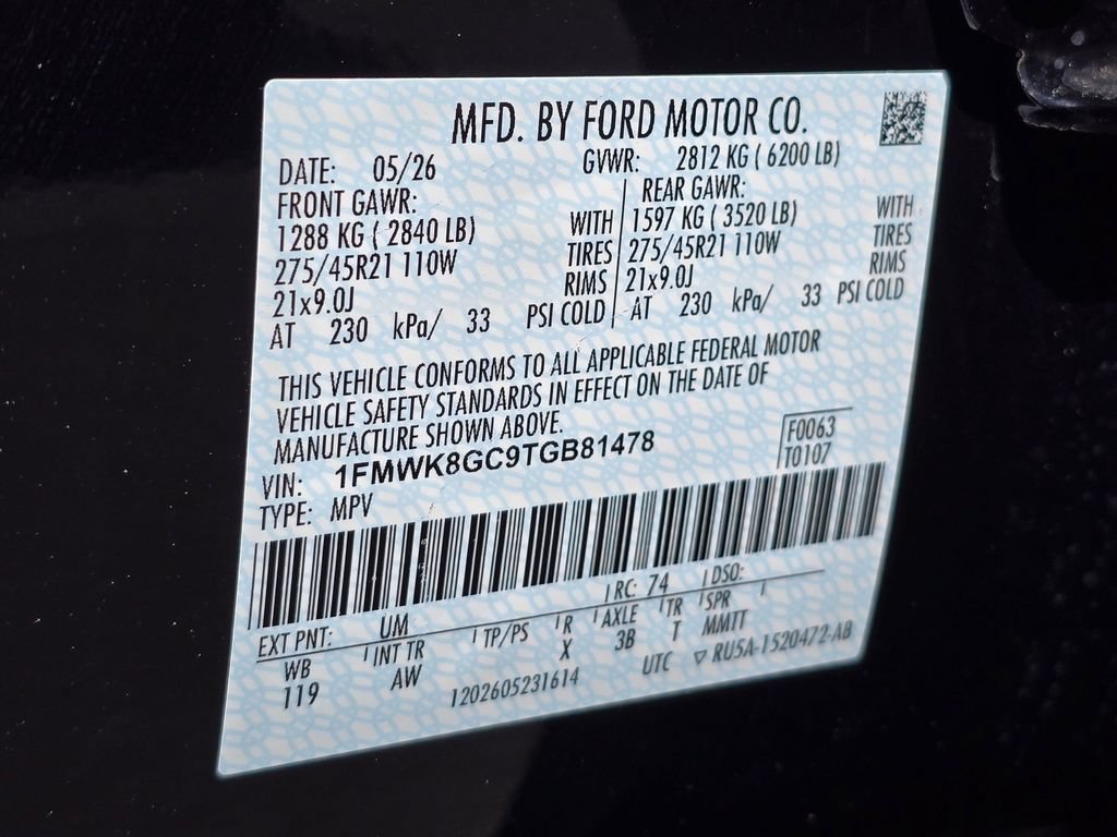 New 2026 Ford Explorer ST w/ Sun And Sound Package AWD/4WD image 32
