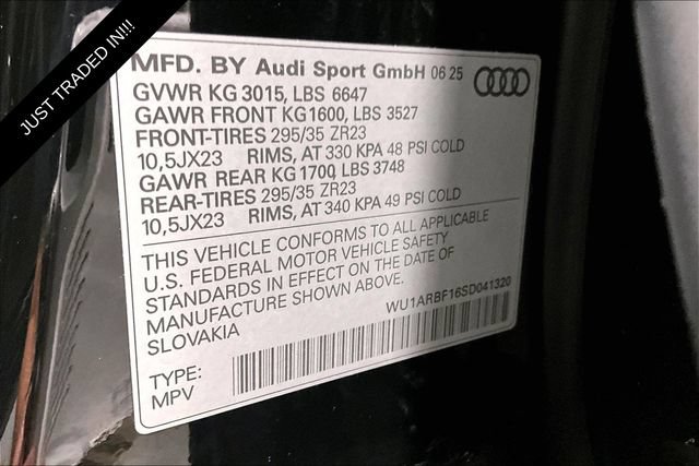 Used 2025 Audi RS Q8 performance w/ Executive Package AWD/4WD image 26