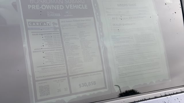 Used 2025 Subaru Outback Onyx Edition AWD/4WD image 28
