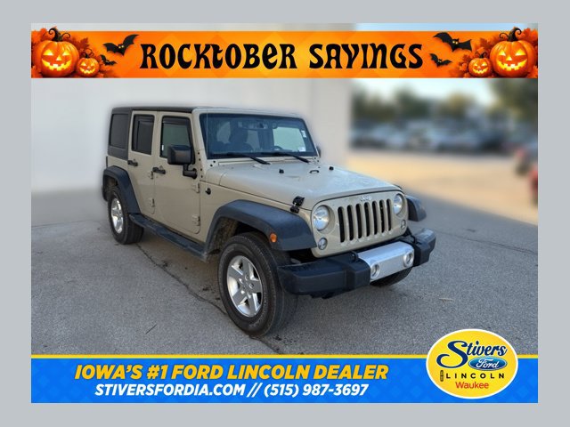 Used 2017 Jeep Wrangler Unlimited Sport w/ Quick Order Package 24S