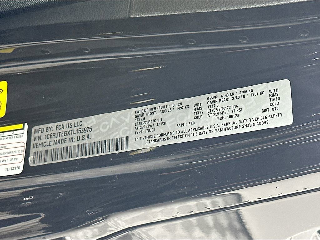 New 2026 Jeep Gladiator Mojave w/ Technology Group image 19