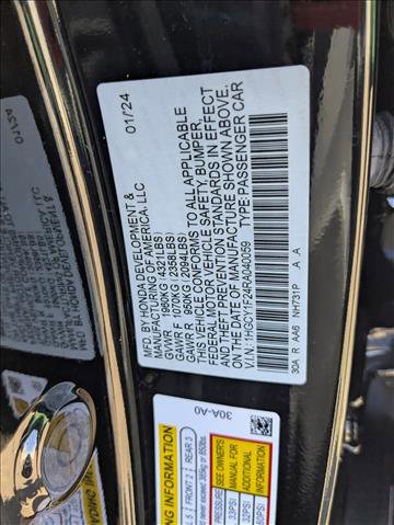 Certified 2024 Honda Accord LX image 23