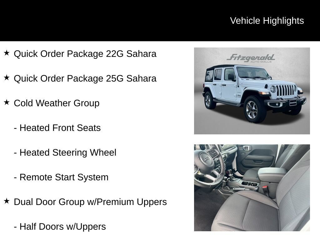 Used 2023 Jeep Wrangler Unlimited Sahara AWD/4WD image 9