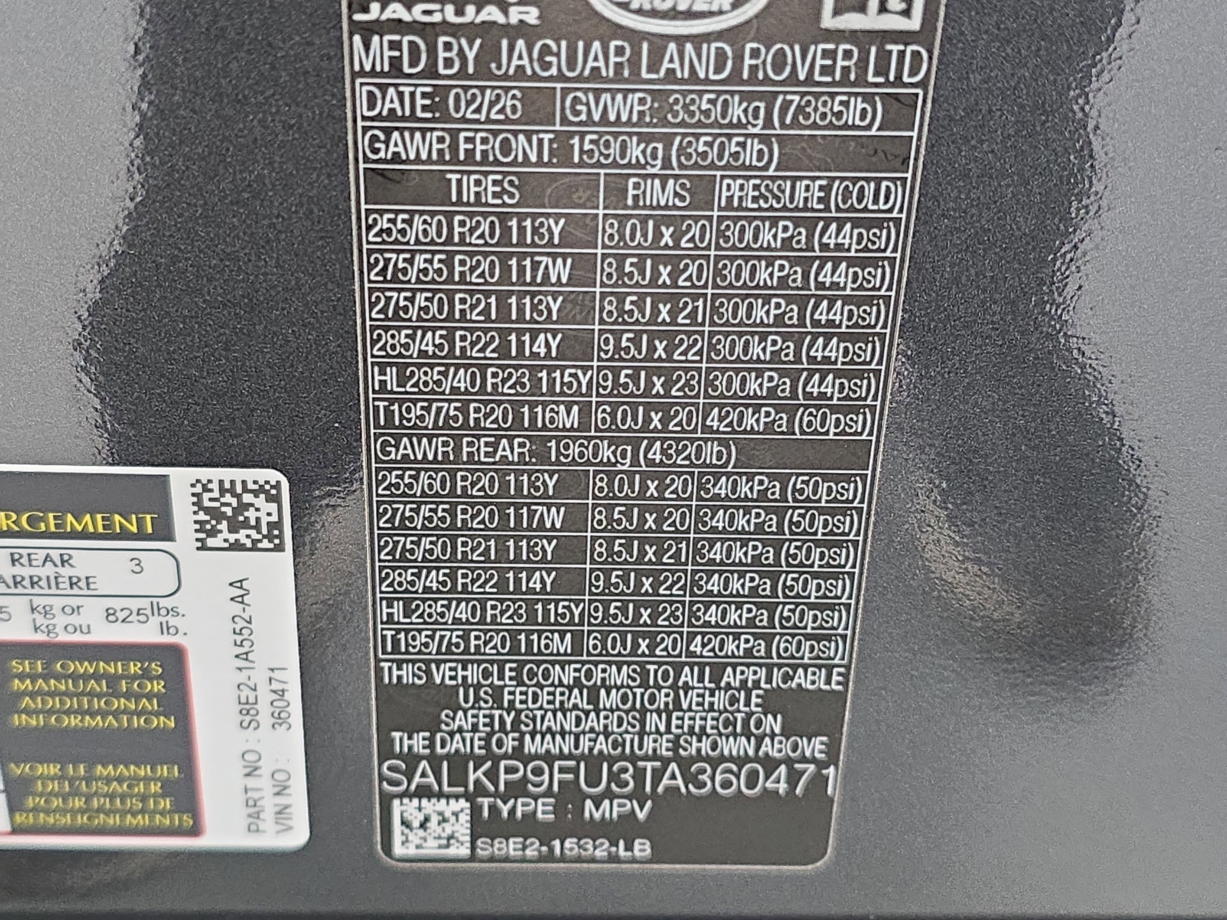 New 2026 Land Rover Range Rover SE AWD/4WD image 36
