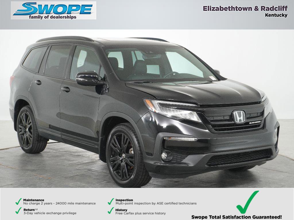 Used 2021 Honda Pilot Black Edition image 1