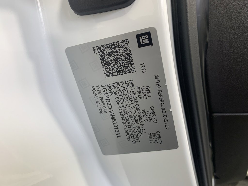 Used 2021 Chevrolet Corvette Stingray Preferred Cpe w/ 2LT image 13