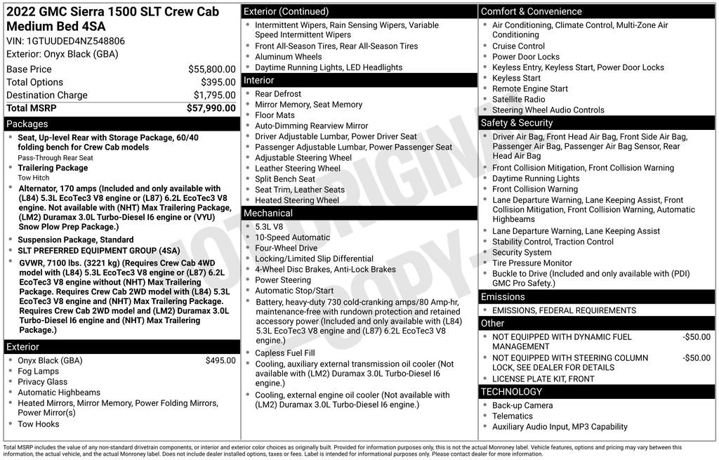 Used 2022 GMC Sierra 1500 SLT image 8