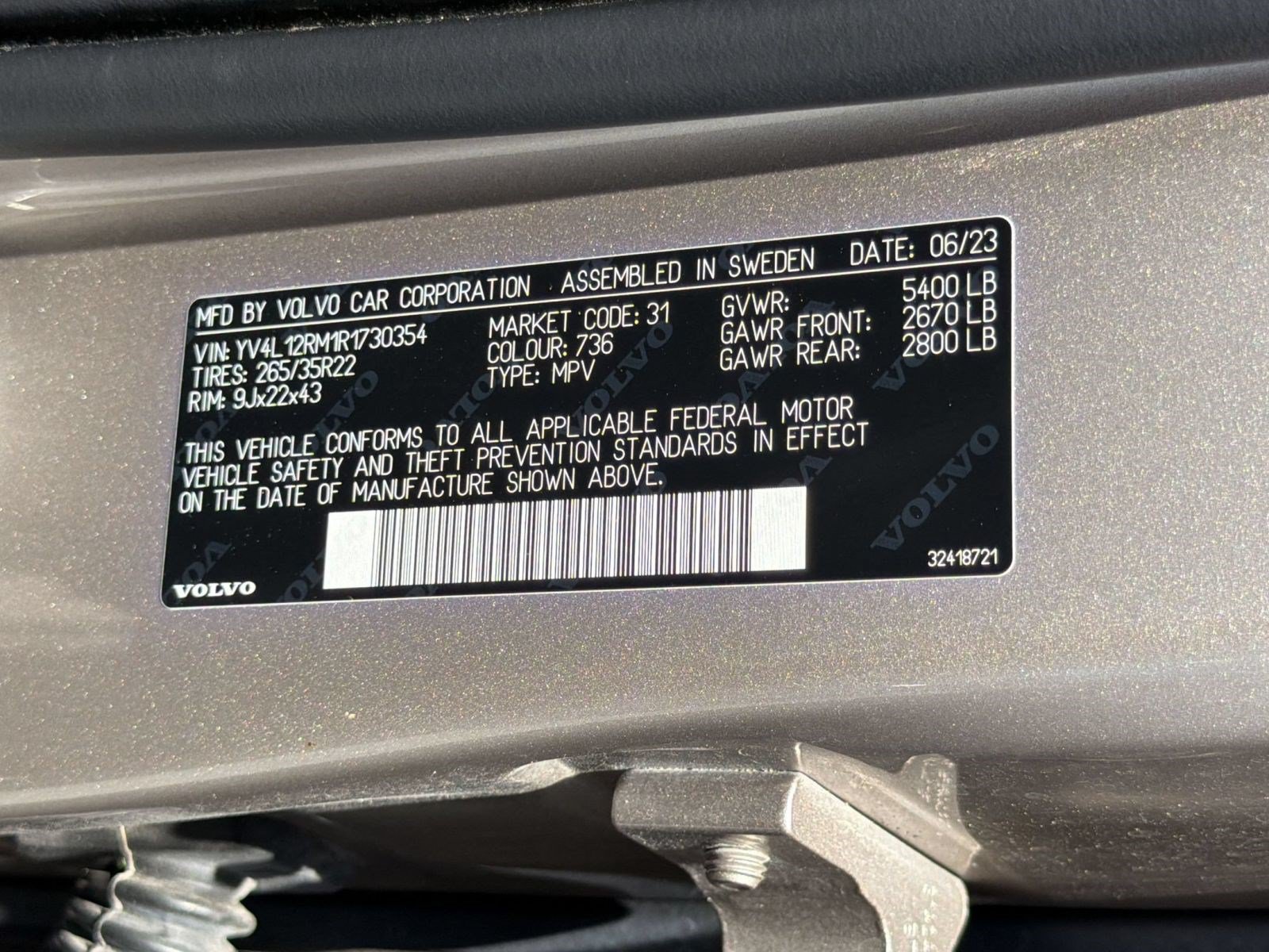 Certified 2024 Volvo XC60 B5 Ultimate AWD/4WD image 21