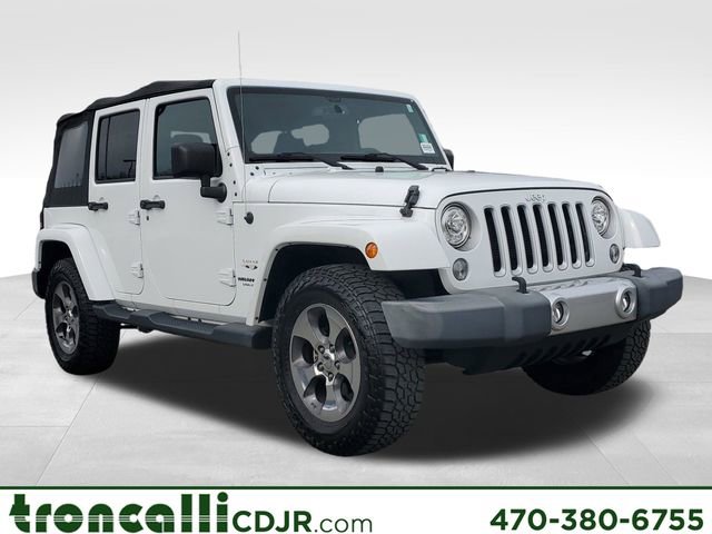 Certified 2017 Jeep Wrangler Unlimited Sahara w/ Connectivity Group image 1