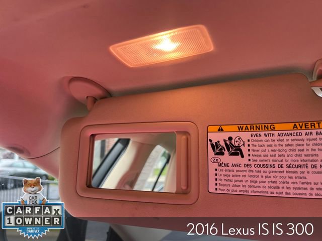 Used 2016 Lexus IS 300 AWD w/ Navigation System Package image 27