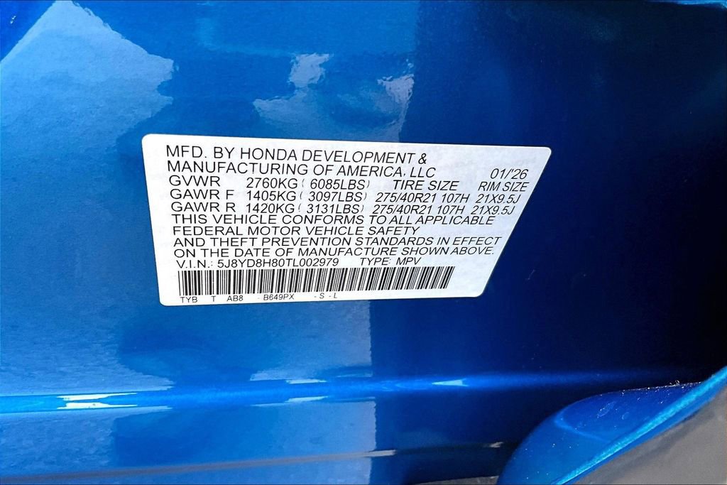 New 2026 Acura MDX Type S AWD/4WD image 24