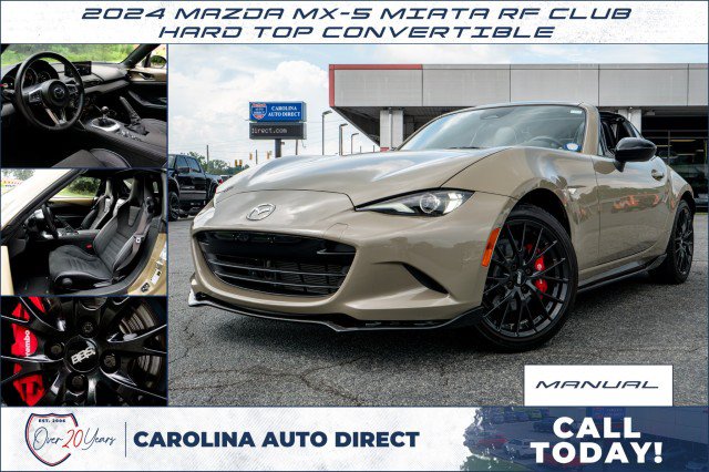 Used 2024 MAZDA MX-5 Miata RF Club w/ Weather Package