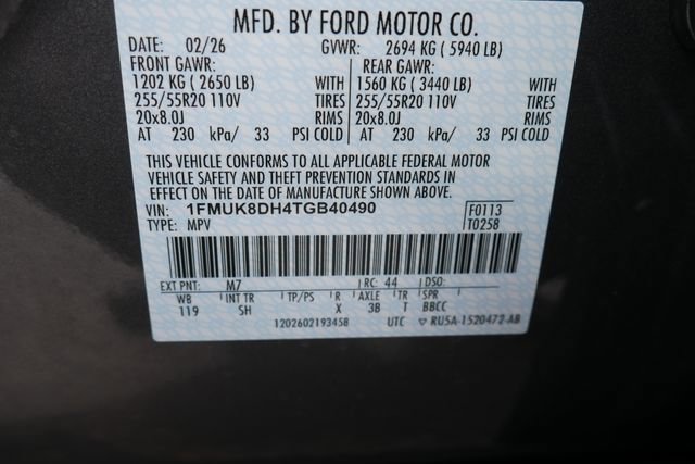 New 2026 Ford Explorer Active w/ Active Comfort Package AWD/4WD image 28