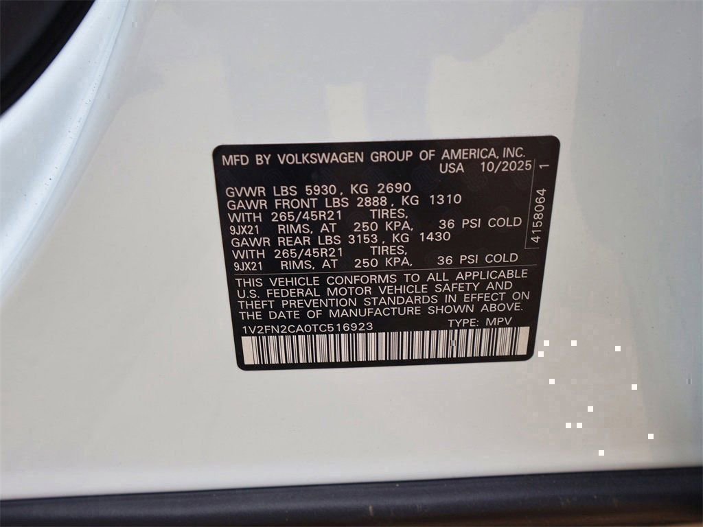 New 2026 Volkswagen Atlas SEL Premium R-Line image 35