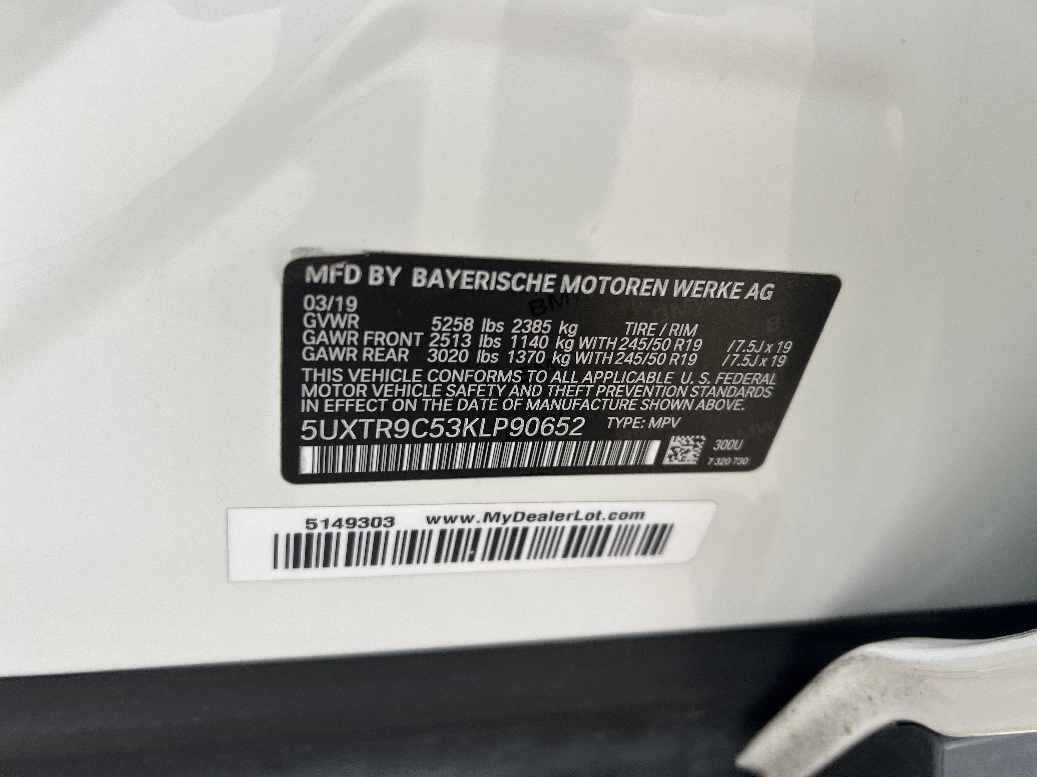 Used 2019 BMW X3 xDrive30i w/ Driving Assistance Package image 32