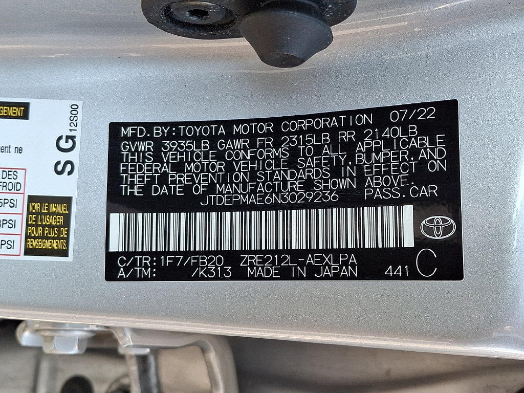 Used 2022 Toyota Corolla LE FWD image 26