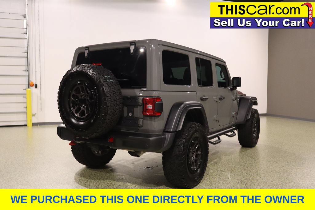 Used 2023 Jeep Wrangler Unlimited Rubicon w/ Xtreme 35 Tire Package AWD/4WD image 10