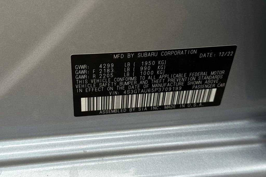 Used 2023 Subaru Impreza 2.0i Limited w/ Popular Package #3 image 36