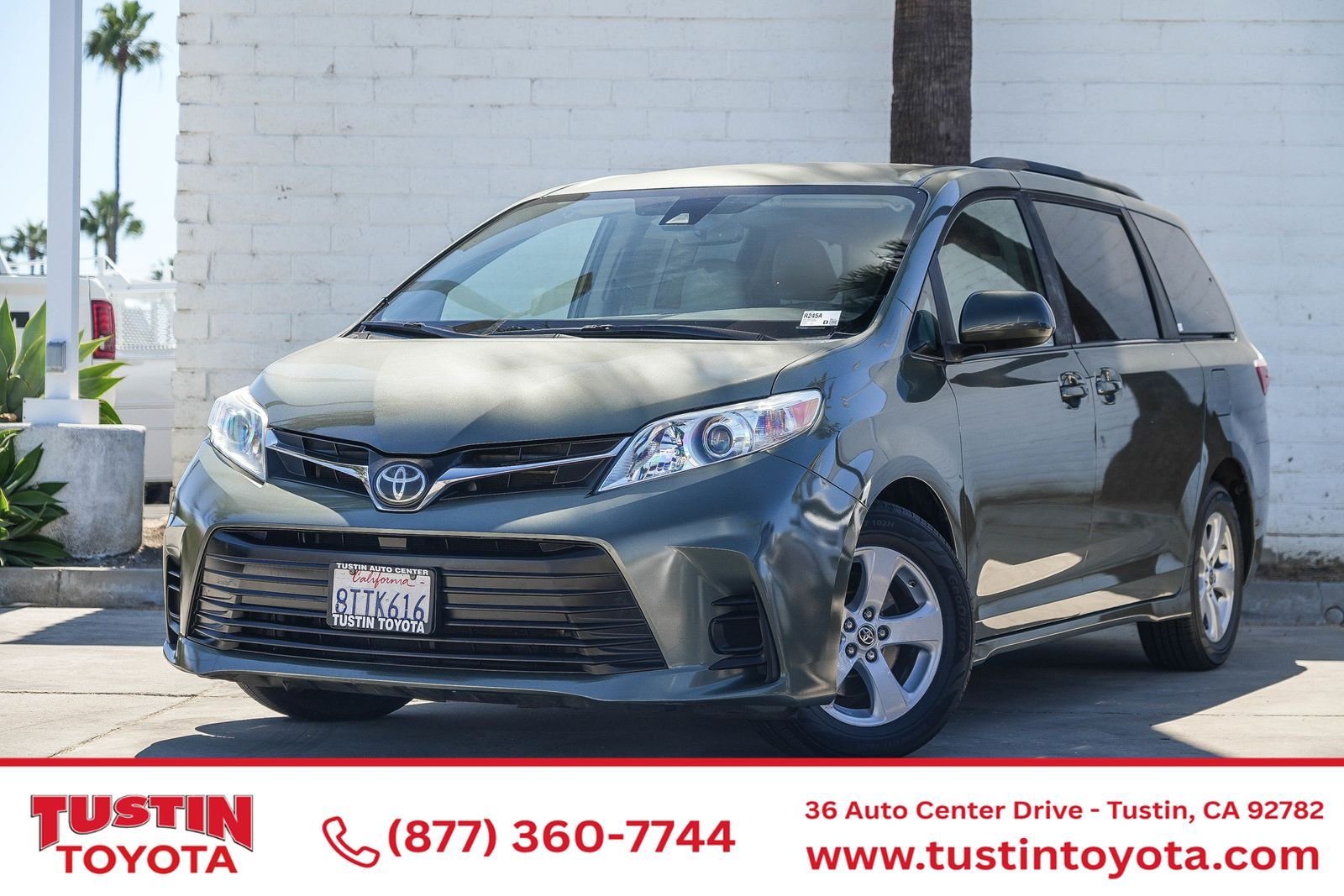 Certified 2020 Toyota Sienna LE w/ Carpet Mat Package
