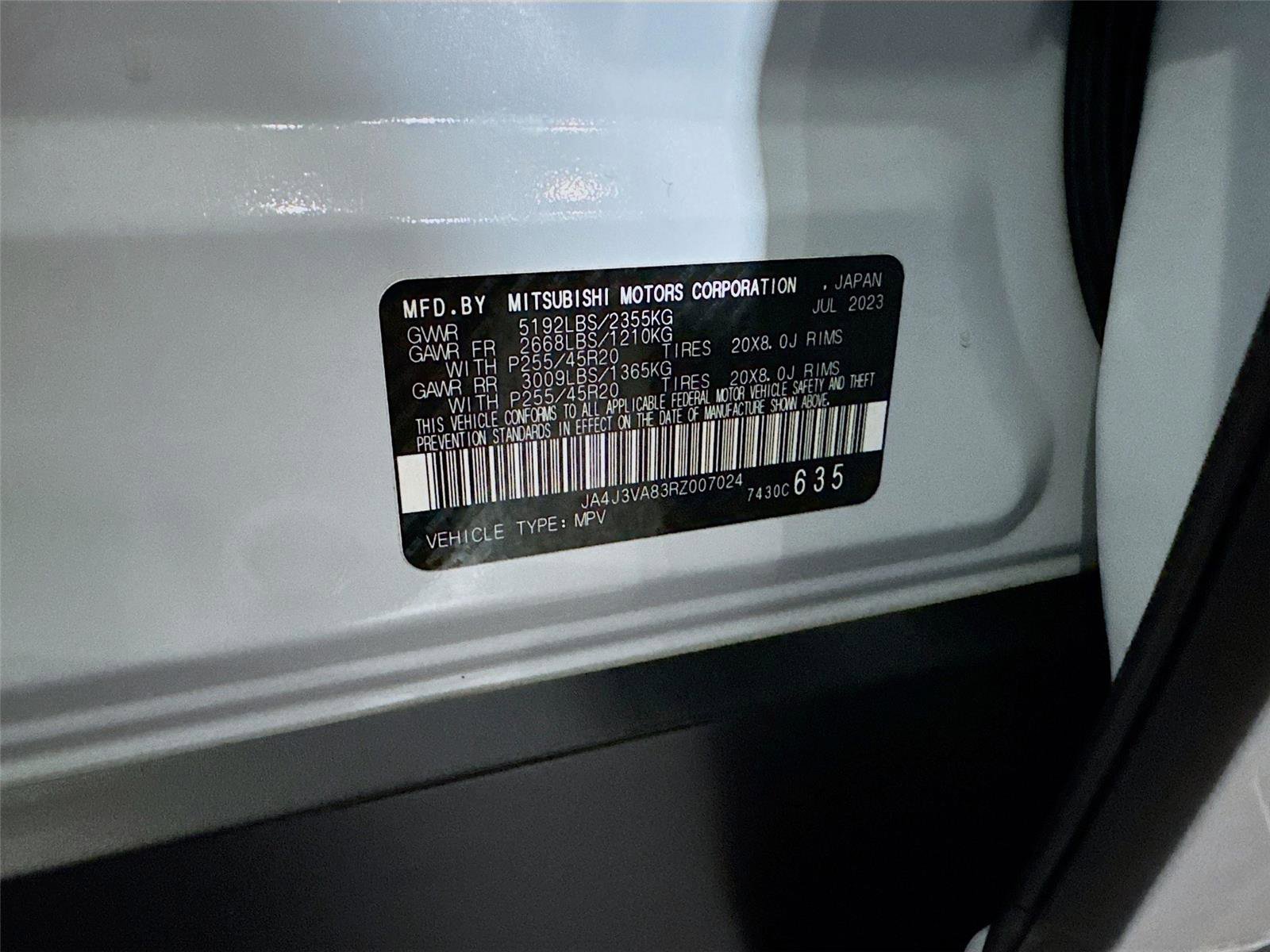 Used 2024 Mitsubishi Outlander SE FWD image 37