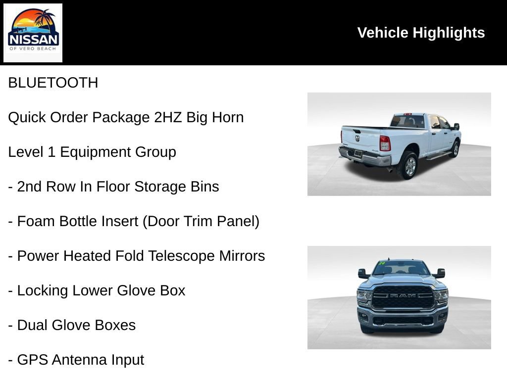 Used 2024 RAM 2500 Big Horn image 19