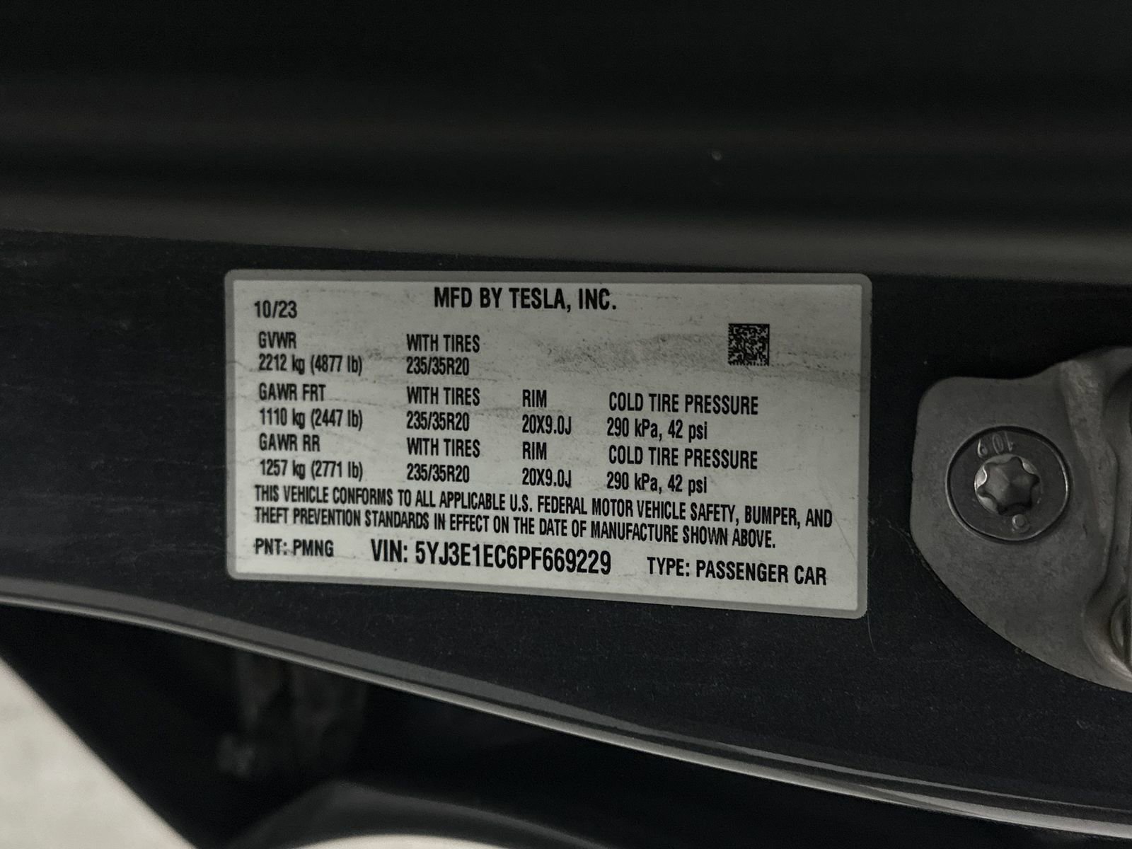 Used 2023 Tesla Model 3 Performance AWD/4WD image 35