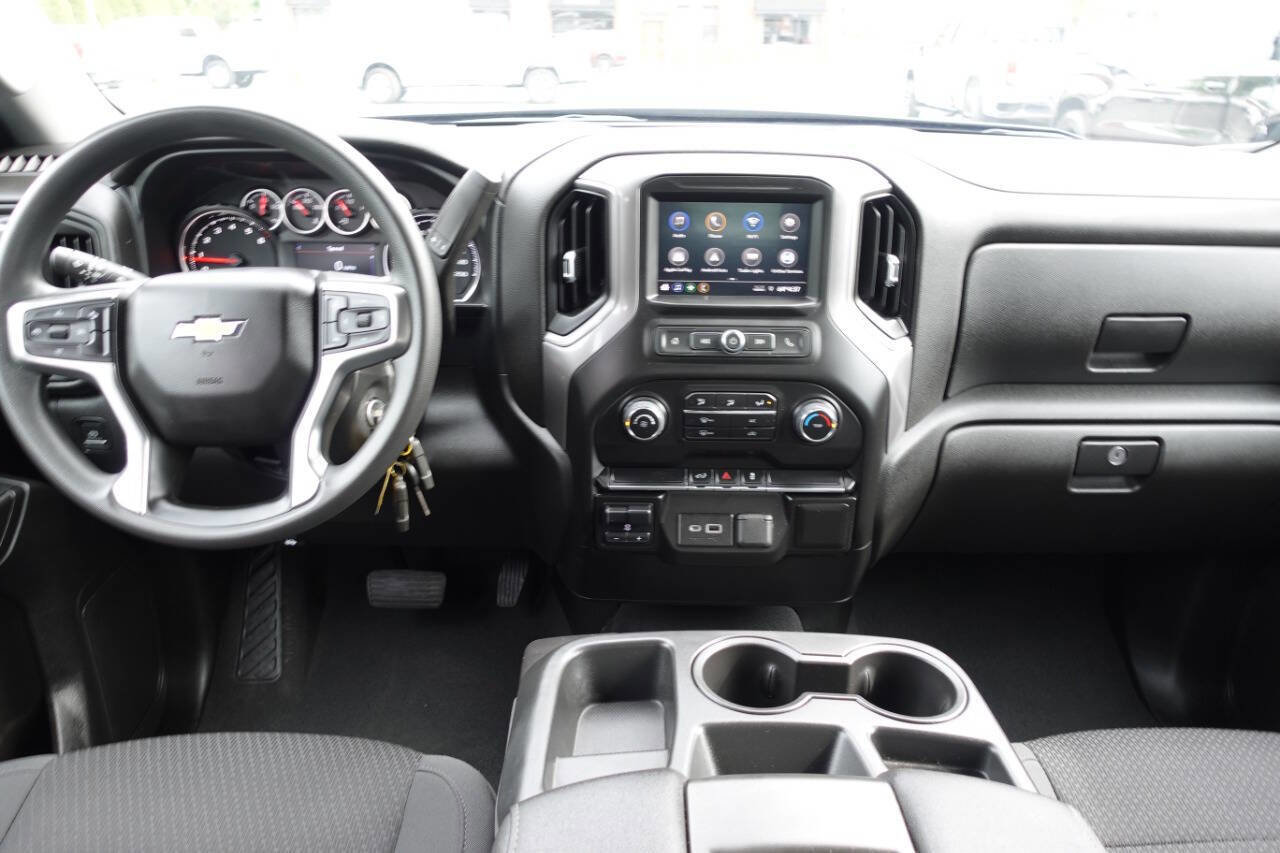 Used 2021 Chevrolet Silverado 1500 Custom w/ Safety Confidence Package AWD/4WD image 38