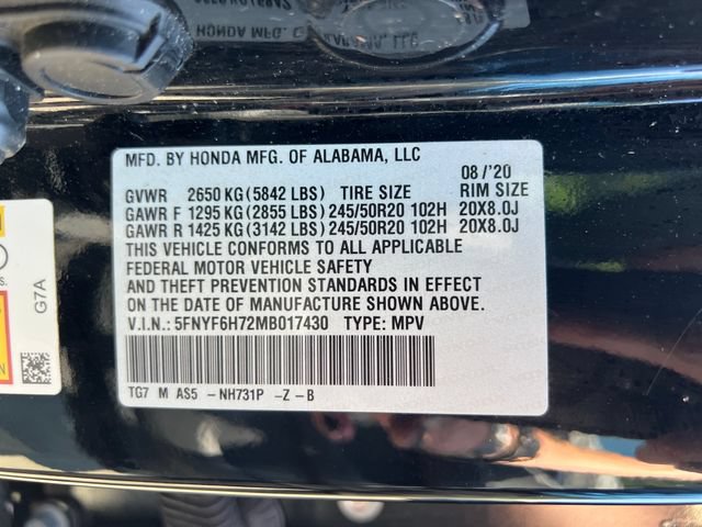 Used 2021 Honda Pilot Black Edition image 17