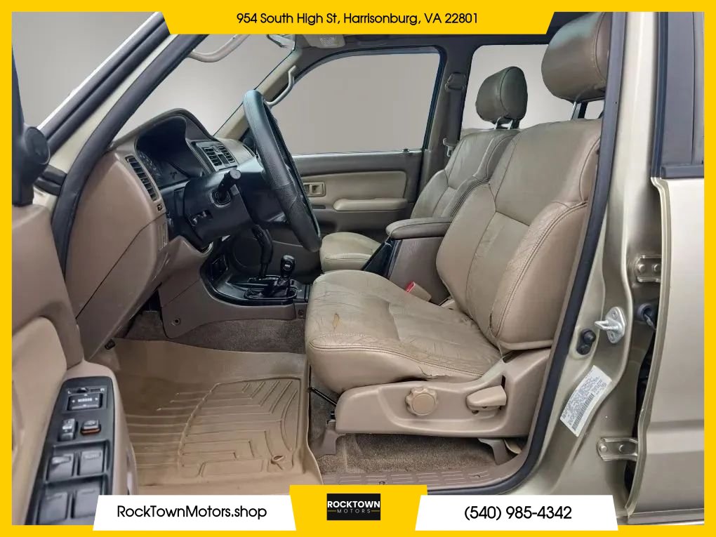 Used 2002 Toyota 4Runner SR5 w/ Leather Trim Pkg AWD/4WD image 11