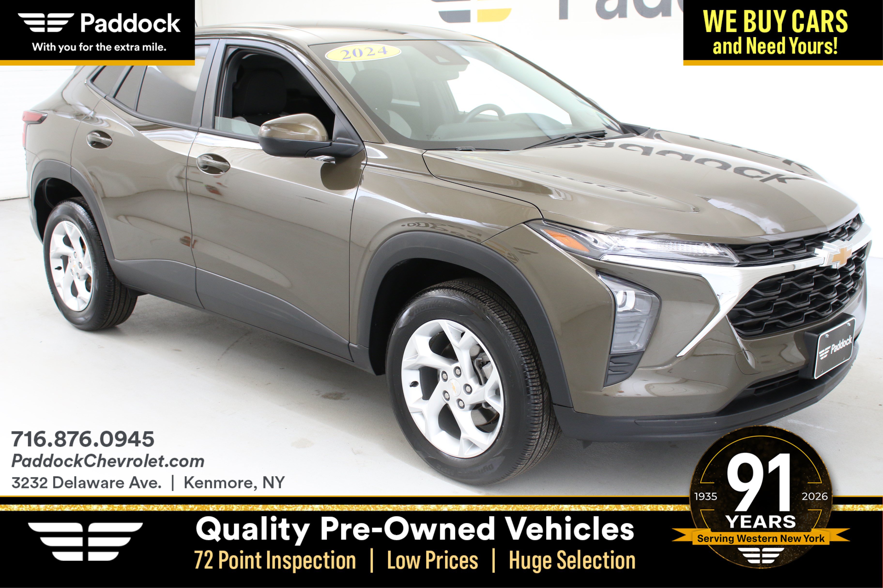 Used 2024 Chevrolet Trax LS w/ LS Convenience Package