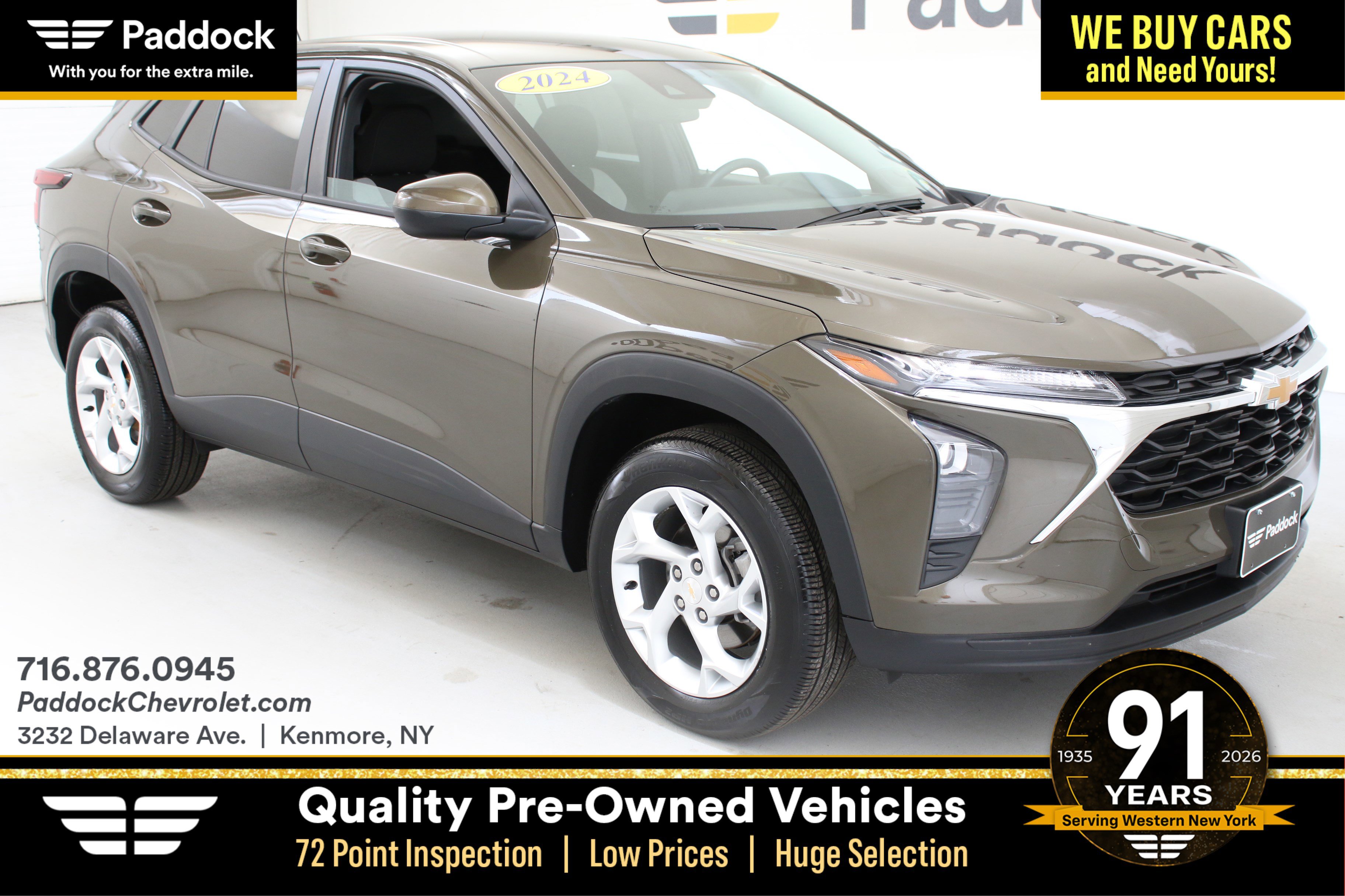 Used 2024 Chevrolet Trax LS w/ LS Convenience Package FWD image 1