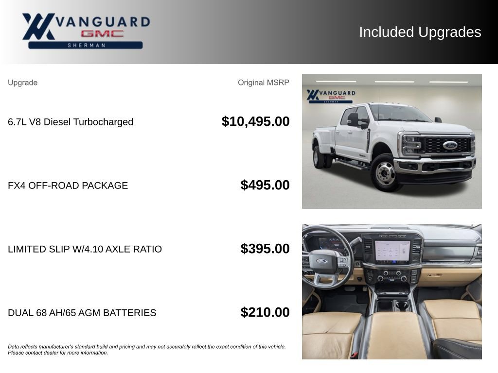 Used 2024 Ford F350 Lariat w/ FX4 Off-Road Package image 9
