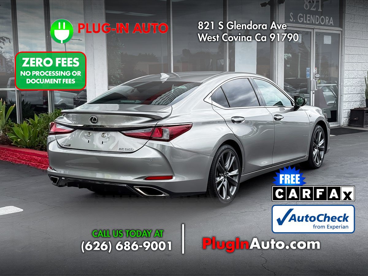 Used 2021 Lexus ES 350 F Sport w/ Accessory Package 2 FWD image 8