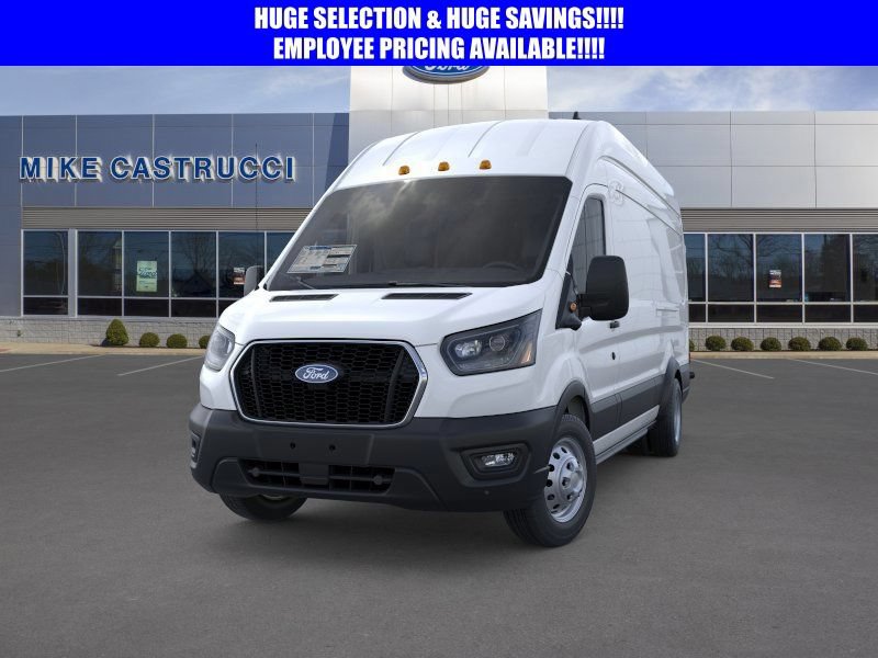 New 2026 Ford Transit 350 148 High Roof Extended DRW w/ Load Area Protection Package RWD image 2