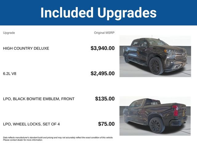 Used 2019 Chevrolet Silverado 1500 High Country image 5