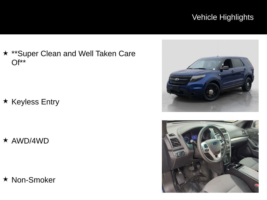 Used 2013 Ford Explorer 4WD Police Interceptor image 5