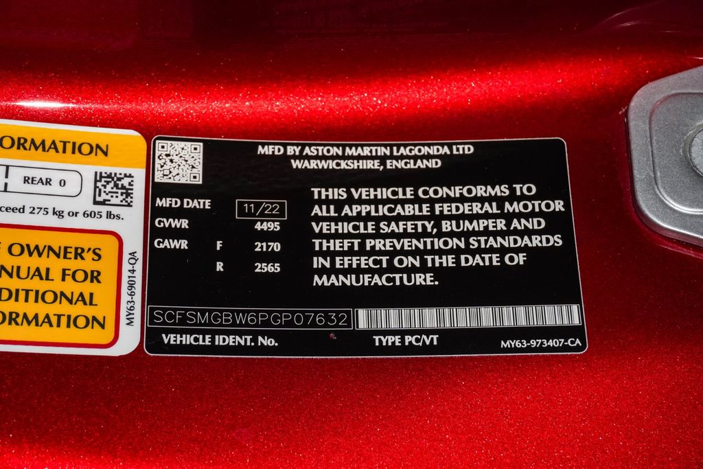 Used 2023 Aston Martin V8 Vantage Roadster RWD image 38