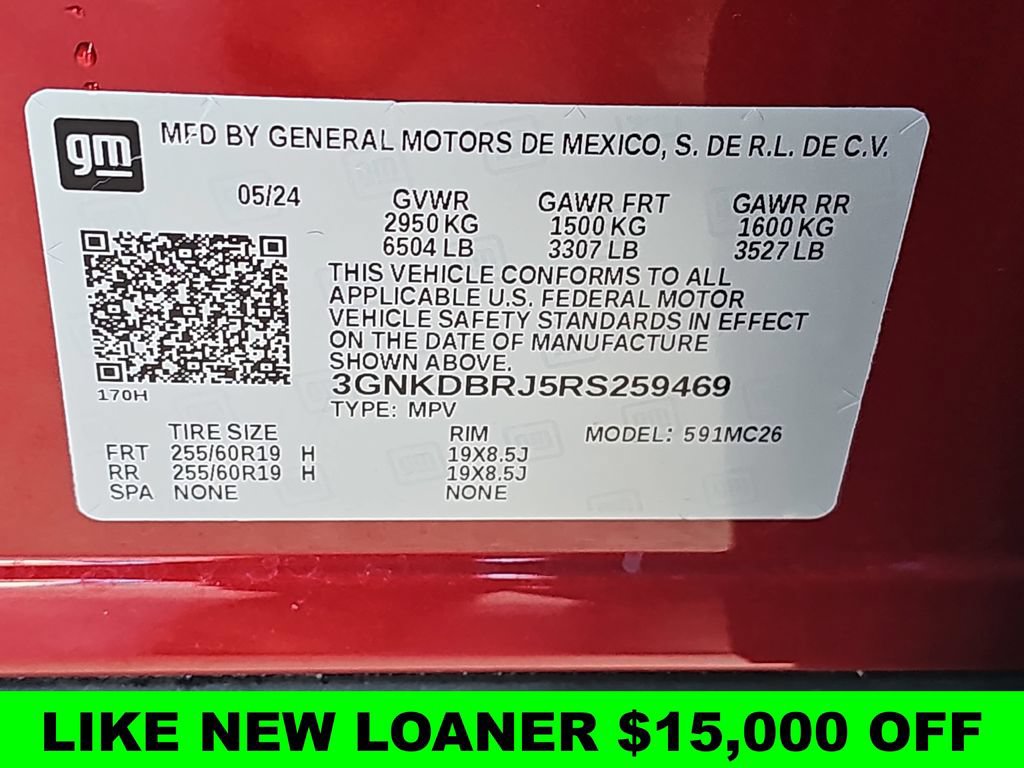 Used 2024 Chevrolet Blazer EV LT AWD/4WD image 43