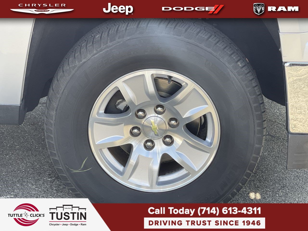Used 2015 Chevrolet Silverado 1500 LT w/ Trailering Package RWD image 10