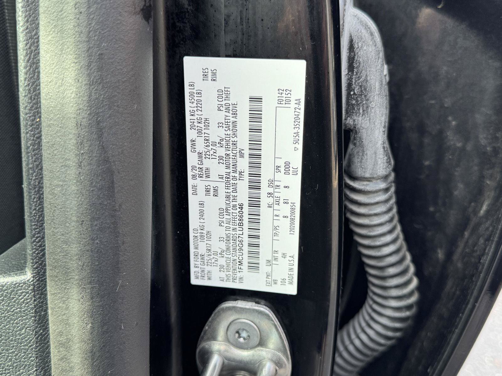 Used 2020 Ford Escape SE AWD/4WD image 30