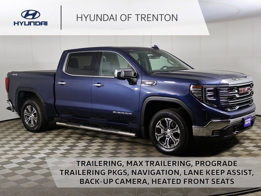Used 2022 GMC Sierra 1500 SLT w/ Max Trailering Package image 1