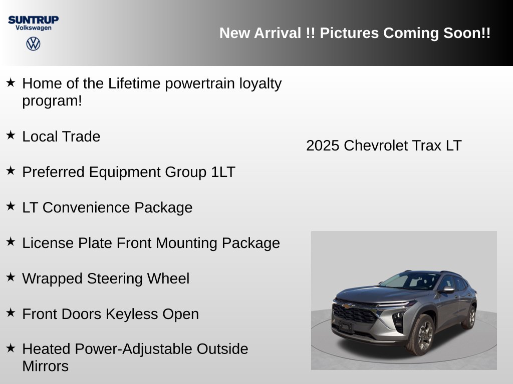 Used 2025 Chevrolet Trax LT w/ LT Convenience Package FWD image 5