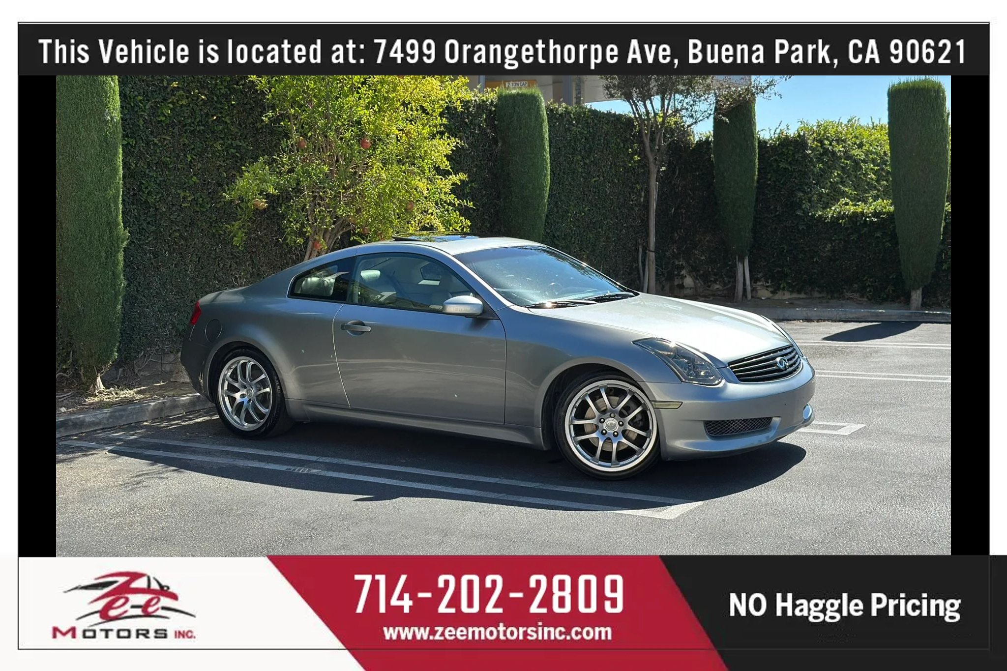 Used 2006 INFINITI G35 Coupe w/ (P01) Premium Pkg RWD image 2