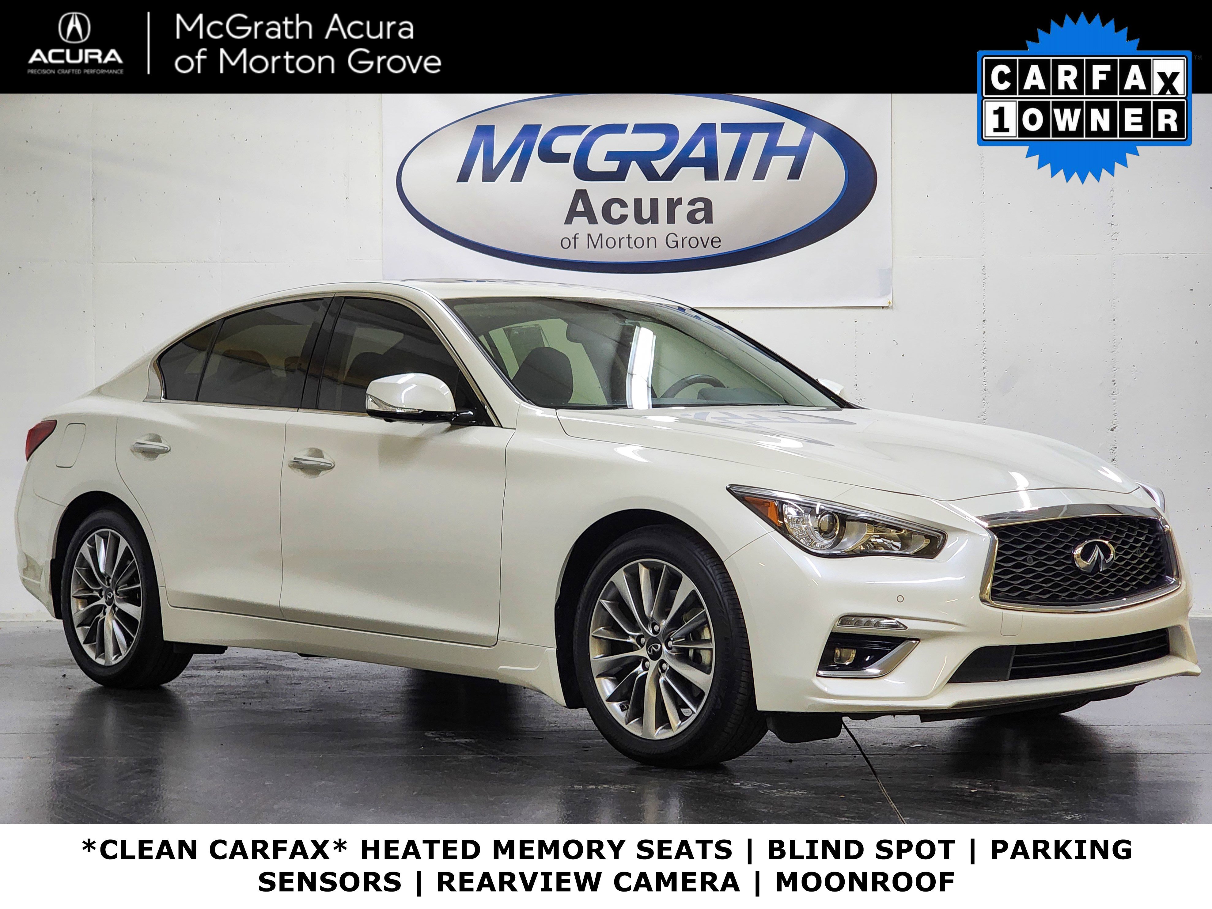 Used 2024 INFINITI Q50 Luxe w/ Cargo Package
