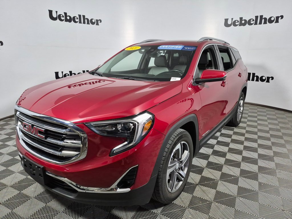 Certified 2021 GMC Terrain SLT image 3