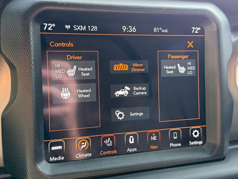 Used 2021 Jeep Wrangler Unlimited Rubicon 4xe w/ Cold Weather Group image 23