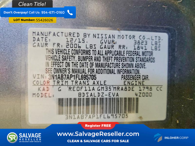 Used 2015 Nissan Sentra SV FWD image 16